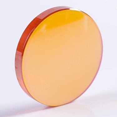 Imagem de Lente de foco ZnSe de 20 mm20 mm para CO2 10600nm 10.6um Gravador/Cortador a Laser Diâmetro: 20 mm FL: 4 polegadas ou 101,6 mm