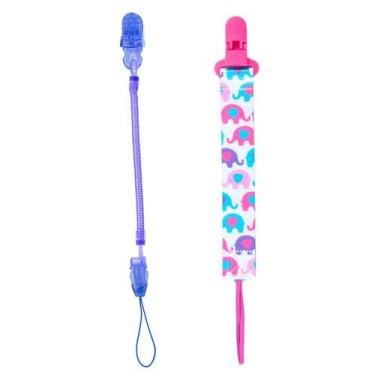 Imagem de Kit Prendedor Mola E Prendedor Estampado Pietra Baby Menimo Menina Inf