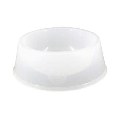 Imagem de Comedouro Lilopety Kit Super- Suporte Color M - Branco c/ base Preto