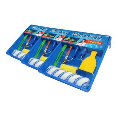 Imagem de Conjuto c/ 3 Kits de Pintura e Decoração 7 Peças Cada Castor
