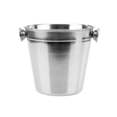 Imagem de Balde para Gelo Aço Inox 800 Ml Gourmet Mix