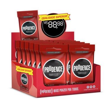 Imagem de Caixa de Camisinha Preservativo Prudence Tradicional Lubrificado são 1