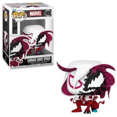 Imagem de Boneco Funko Pop Marvel Carnageized - Ghost Spider - Candide