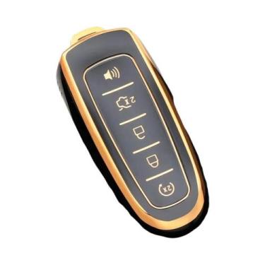 Imagem de Capa De Chave Remota De Carro TPU Para Ford Edge Explorer Escape Focus