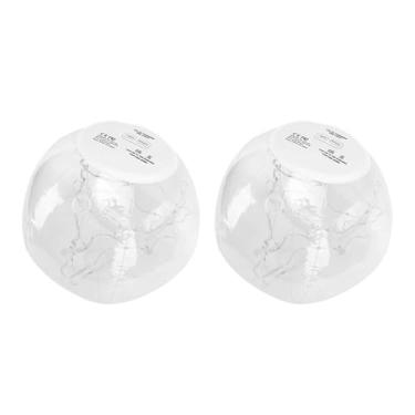 Imagem de Mingzhe Bolas de Brilho Inflável Alimentado por Energia Solar para Piscina IP68 Resistente à água 2pcs Luzes Flutuantes da Piscina 13,78N Luzes Solares Transparentes Transparentes Jardim (Cor quente)
