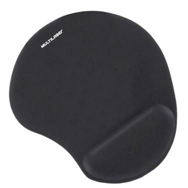 Imagem de Mouse Pad Gel Multilaser (Ac024) Preto