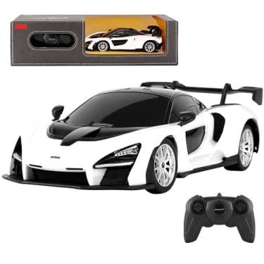 Imagem de YYC 1:24 Scale Remote Control Car for McLaren Senna, 2.4GHz Model RC Cars, Electric Sport Racing Hobby Vehicle Gift for Adults, Kids, Boys, Girls - White
