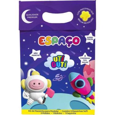Imagem de Massa para Modelar Criativa KIT Espacial Utiguti 5PCS - Canson