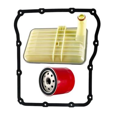 Imagem de Kit de junta de óleo de filtro de transmissão automática adequado para Chevrolet Silverado GMC Sierra 2500 3500 HD V8 6.0L 6.6L 2010–2019 Apto para LT1000 LT2000 LT2400 Substituição de transmissão