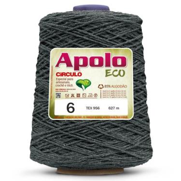Imagem de BARBANTE APOLO ECO CIRCULO Nº 06 - 600G - 610 M, 8676 - CHUMBO