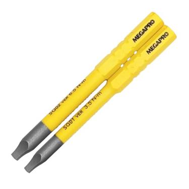 Imagem de MEGAPRO Pacote de brocas de substituição isoladas | Certificado VDE | Proteção de 1000 V | Bits compatíveis com a chave de fenda MEGAPRO Defender VDE (quadrada)