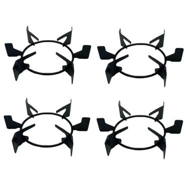 Imagem de Kit Grelha Trempe Para Fogão 4Q Monaco Top Glass - 4 Bocas