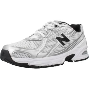 Imagem de New Balance Tênis 740, Branco/prata metálica 877 C 1, 37/38 BR