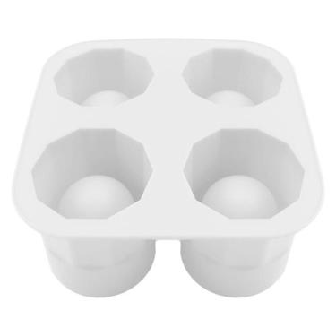 Imagem de 4 mesmo molde de copo de gelo copo de água cilíndrico cola bandeja de 