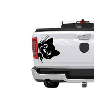 Imagem de Adesivo Para Carro Gatinho Espiando