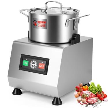 Imagem de Multiprocessador Alimentos, Processador de Alimentos 220V, 400W, Picador de Legumes 3L, Construção em Aço Inoxidável, 1500 RPM, Picador Universal para Legumes, Carne, Restaurantes e Cozinhas