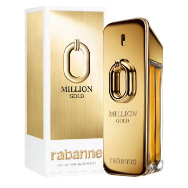 Imagem de Perfume Million Gold Intense Rabanne Eau de Parfum Masculino 100ml