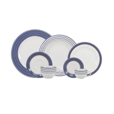 Imagem de Jogo de Jantar 84 Peças Chá Café Paula Porcelana Schmidt