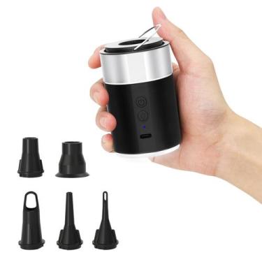 Imagem de Bomba de ar elétrica LIBERRWAY 4000mAh recarregável com lanterna