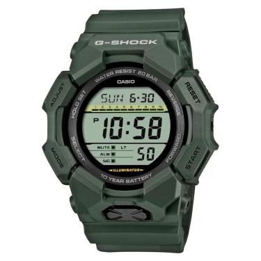 Imagem de Relógio analógico Casio Resina GD-010-3DR | Verde-Unissex
