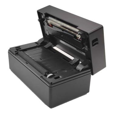 Imagem de Impressora Térmica USB e Bluetooth, Compatível com Windows e MAC, Ideal para E-commerce (Preta)