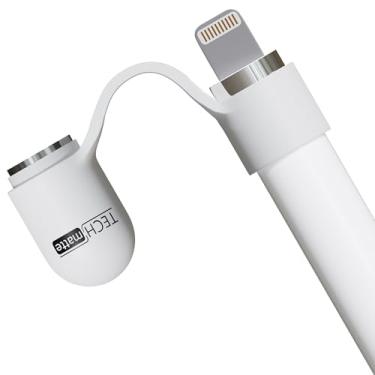 Imagem de Boné de substituição magnético TechMatte para Apple Pencil (com suporte para boné) (versão atualizada)