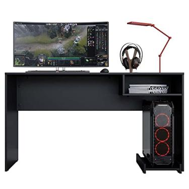 Imagem de Mesa Gamer Escrivaninha Para Computador Pixel Preto Caemmun