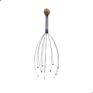 Imagem de Massageador Coçador De Cabeça Capilar Manual Tipo Aranha Relaxante Estimulador E Alivio...