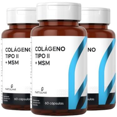 Imagem de KIT 3X Colágeno Tipo 2 + MSM 60 capsulas - Natulha