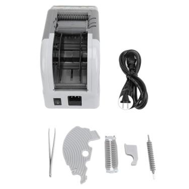 Imagem de Ymiko Distribuidor de Fita Elétrica, Máquina de Corte Automático de Fita, Cortador de Fita de Precisão Avançada Com Sensor Inteligente e Função de Memória para Remessas, Embrulhos, (Plugue UE