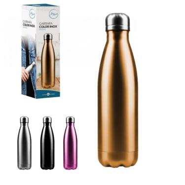 Imagem de Garrafa Inox Squeeze 500Ml Color - Art House