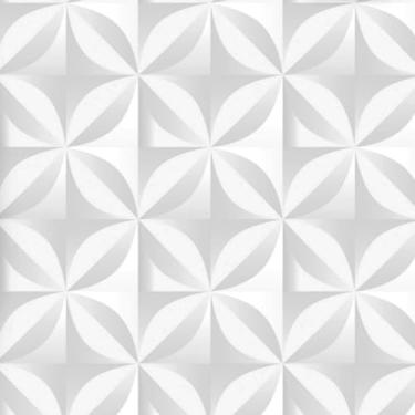 Imagem de Papel de Parede Adesivo PVC, Estampa Geométrica em Folhas, Cinza e Branco, Autocolante Decorativo para Paredes, 45cm x 5m