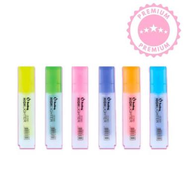 Imagem de Conjunto de marcadores de flúor de 7 cores de tinta à base de água Hob