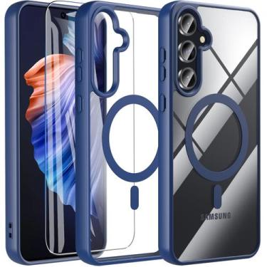 Imagem de Capa Hensinple para Samsung Galaxy A55/A35 5G com protetor de tela