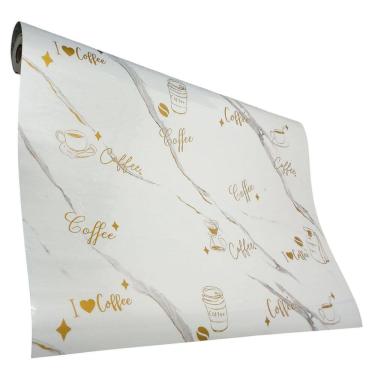 Imagem de Papel de Parede Adesivo Autocolante Marmore Obra Reforma Reparo Envelopamento Moveis Casa Decoraçao