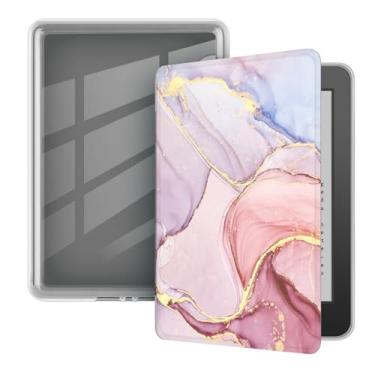 Imagem de Akacy Capa macia transparente com padrão pintado para Kindle de 6 polegadas (10ª geração - edição de 2019), capa protetora leve para Kindle edição 2019 10ª geração e-reader (8)