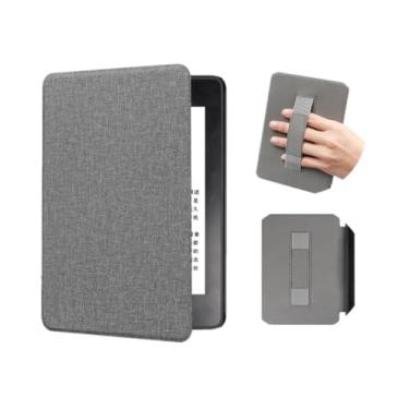 Imagem de Akacy Capa padrão de tecido com alça para o novo Kindle de 6 polegadas (11ª geração, versão 2022/2024), capa de PU ultraleve com despertar/hibernar automático para Kindle 2022/2024 (6)