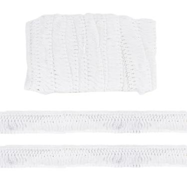 Imagem de letsinstyle Fita de borla de costura boho de 10 metros de largura, acabamento de franja de borlas de algodão, acabamento de franja longa com nó vintage para cortina de cortina, travesseiro de carpete