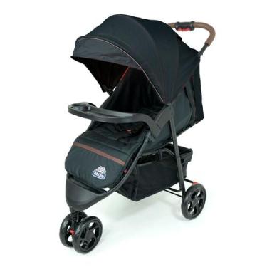 Imagem de Carrinho De Bebê 3 Rodas Confortável Bibi Joy Até 15kg Assento Recliná
