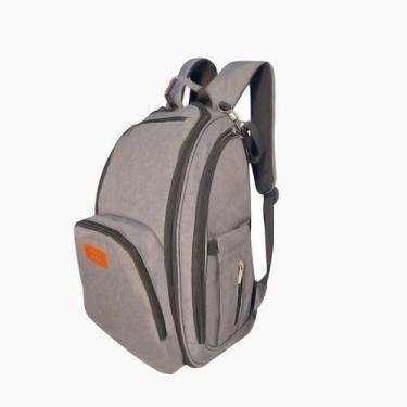 Imagem de Mochila Maternidade Impermeável Moderna Bebê Menina Menino - Bhstore