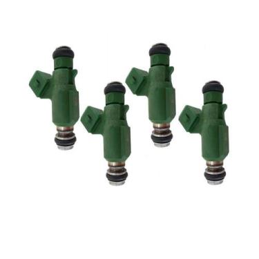 Imagem de Kit 04 Bicos Injetores Gm Onix Prisma 1.4 8V Flex 24578820 - Delphi