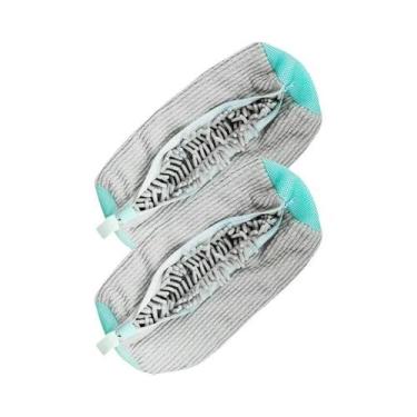 Imagem de Saco Durável Para Máquina De Lavar Sapatos Com Conjunto De Escovas De 