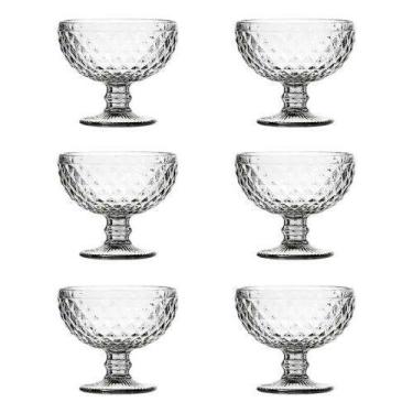 Imagem de Conjunto Taças Vidro Sobremesa 6 Unidades Design Elegante Durable Vidr