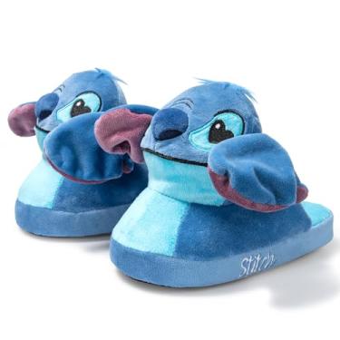 Imagem de Disney Pantufa Stitch Pop Up, Azul, 11-12 Big Kid
