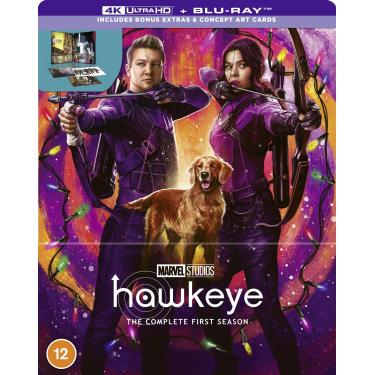 Imagem de Marvel Studios Hawkeye Season 1 4K UHD + Blu ray Steelbook (Disney+ Original) (includes artcards) [Blu-ray] [Region Free]