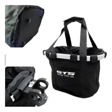 Imagem de Cesta Dianteira Removível Bike Pet,Gato, Compras E Passeio