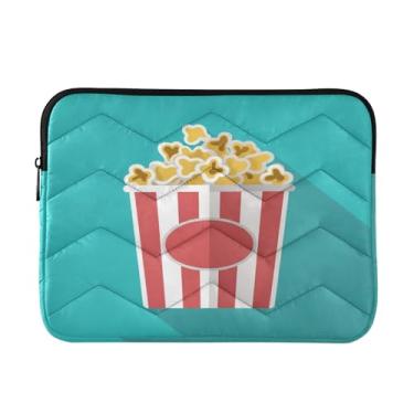 Imagem de Coikll Capa para laptop Create-a-a-flat-design-illustration-of-a-bucket-of-a-popcorn-with-red-and-white-stripes-1745809607563, capa protetora à prova de choque para notebook de 13 a 14 polegadas