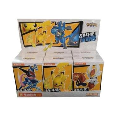 Imagem de Blocos De Montar Pokémon Para Crianças Lucario Metagross Greninja Pika
