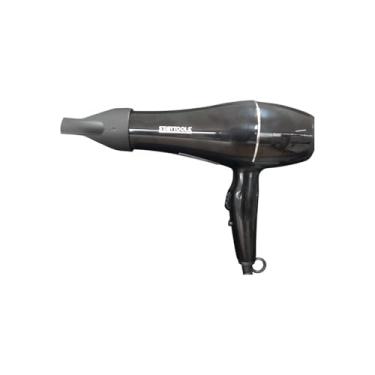Imagem de Secador de Cabelo Profissional, 1800W, Preto, 2 Velocidades, 2 Temperaturas, Jato Frio, Motor Silencioso, 127V, 23cm