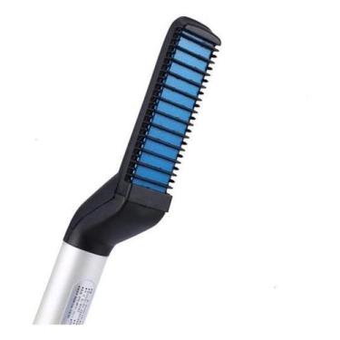 Imagem de Pente Elétrico Modelador Alisador Barba E Cabelo Masculino - Novavida,
